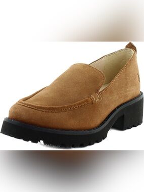 Hush Puppies Lucy Cinnamon Suede Loafer. ExtraLight. WorryFree. Size 9.5 M